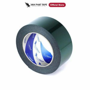 Băng keo xốp hai mặt màu xanh