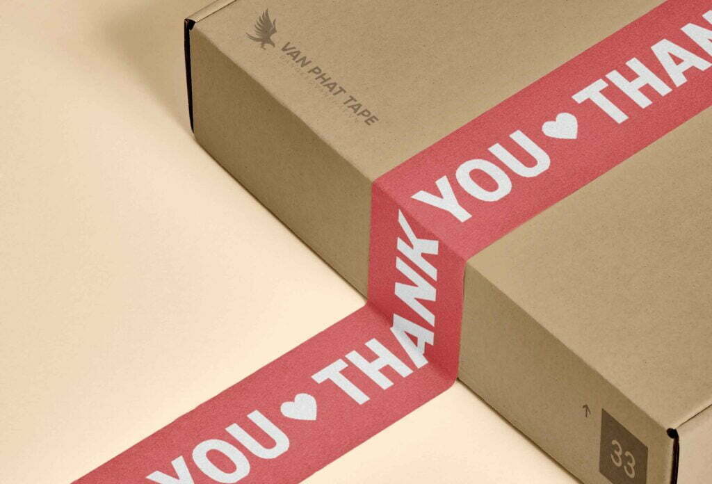 Đặc điểm băng keo Thank You