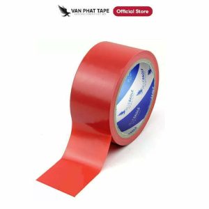 Băng keo dán nền màu đỏ