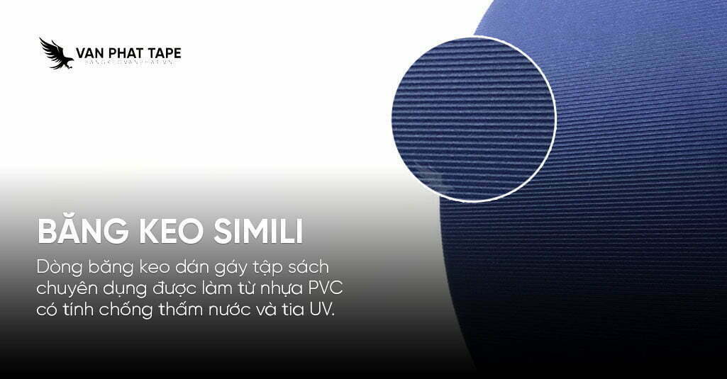 Cấu tạo của băng keo simili