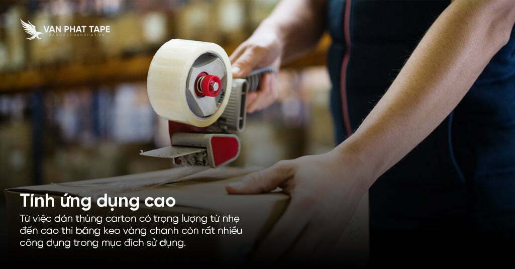 Công dụng của băng keo vàng chanh