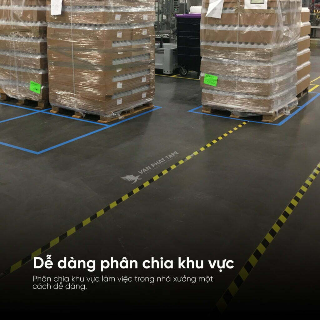 Đặc điểm băng keo dán sàn