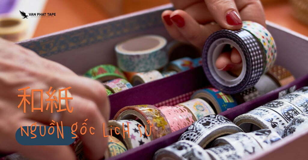 Nguồn gốc của băng keo washi
