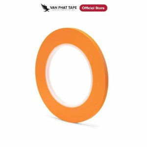 Băng keo giấy che sơn 5mm màu cam