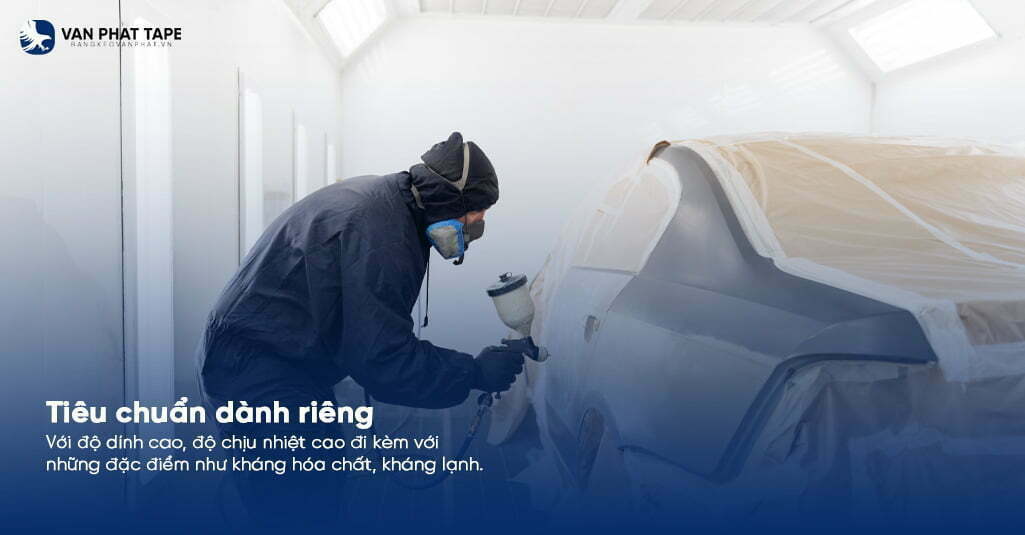 Tiêu chuẩn băng keo che sơn