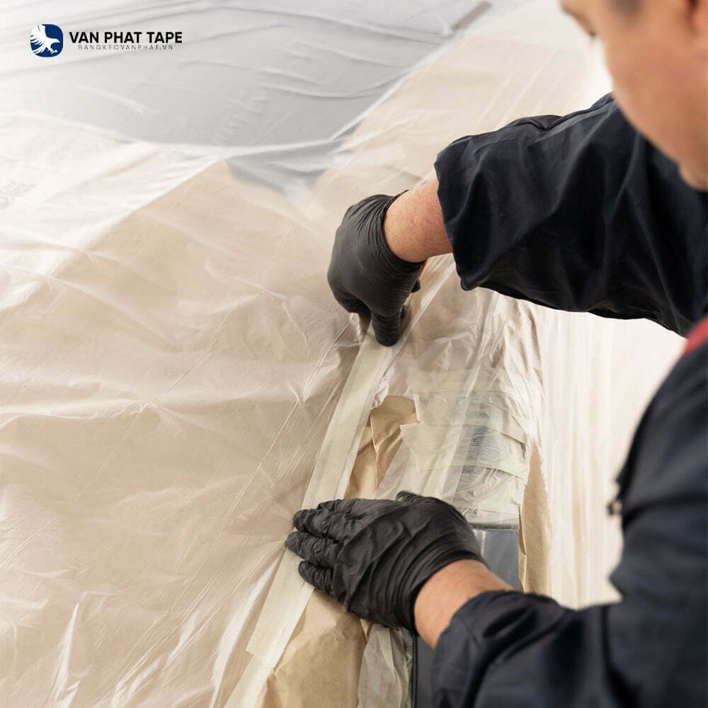 Băng keo giấy giá sỉ ứng dụng trong ngành sơn xe ô tô