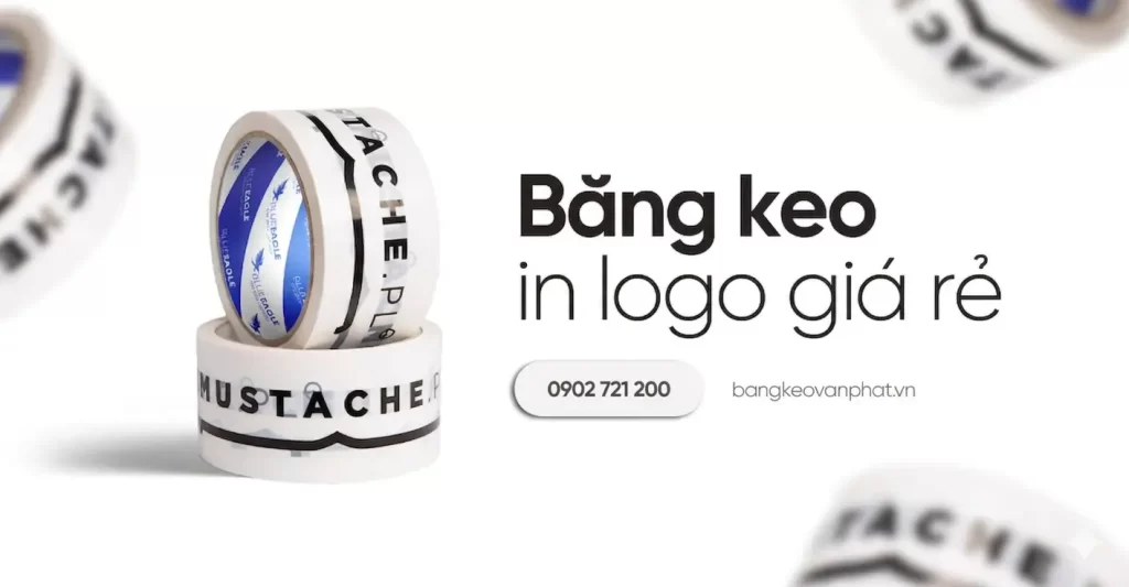 Băng keo in logo giá rẻ tại thành phố Hồ Chí Minh