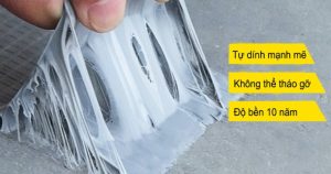 Băng keo chống thấm bám dính tốt trong môi trường nước