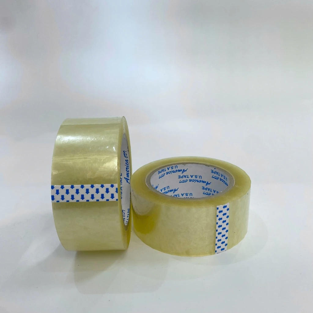 Kiểm tra độ dính màng 50 mic của băng keo OPP giá rẻ Vạn Phát
